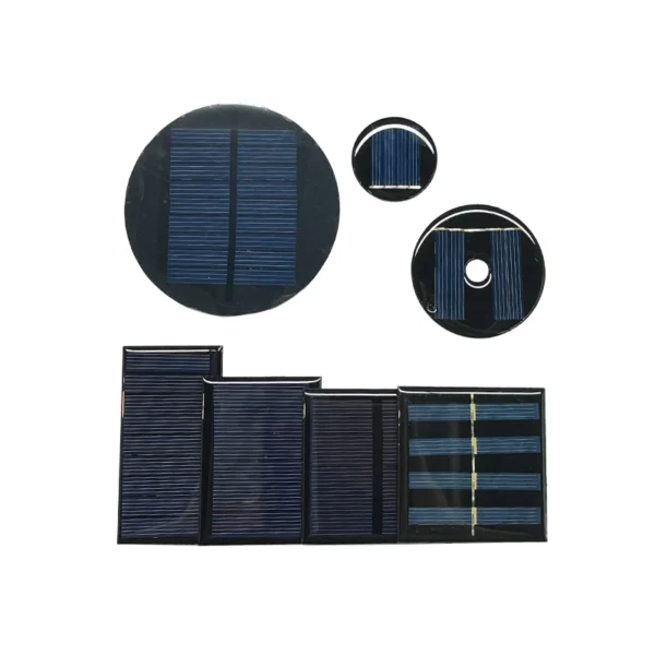 2V 3V 4V 5.5V 5V 6V 7V 10V Mono/Polycrystalline Mini Solar Panel Battery Module DIY Epoxy Board PET Power Gneration board Model - Image 2