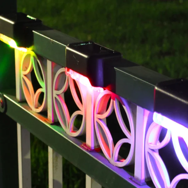LED Solar Lights Outdoor Garden Lights IP65 Waterproof Solar Step Deck Light Lamp Sunlight Courtyard Decor Solar Garden Lights - Image 4