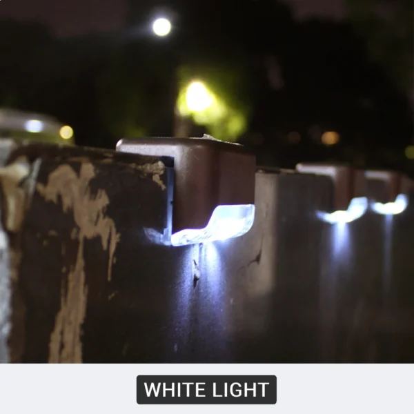 LED Solar Lights Outdoor Garden Lights IP65 Waterproof Solar Step Deck Light Lamp Sunlight Courtyard Decor Solar Garden Lights - Image 3