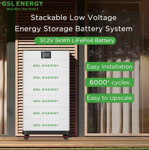 GSL 5/10kWh 51.2 100Ah/200Ah Stacking Lithium